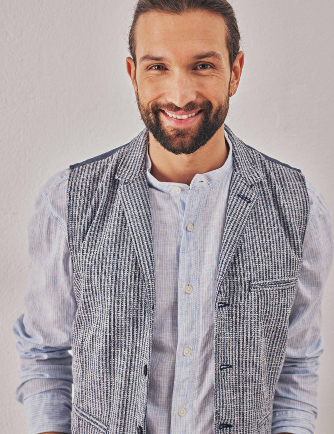 Laid Goods Back View