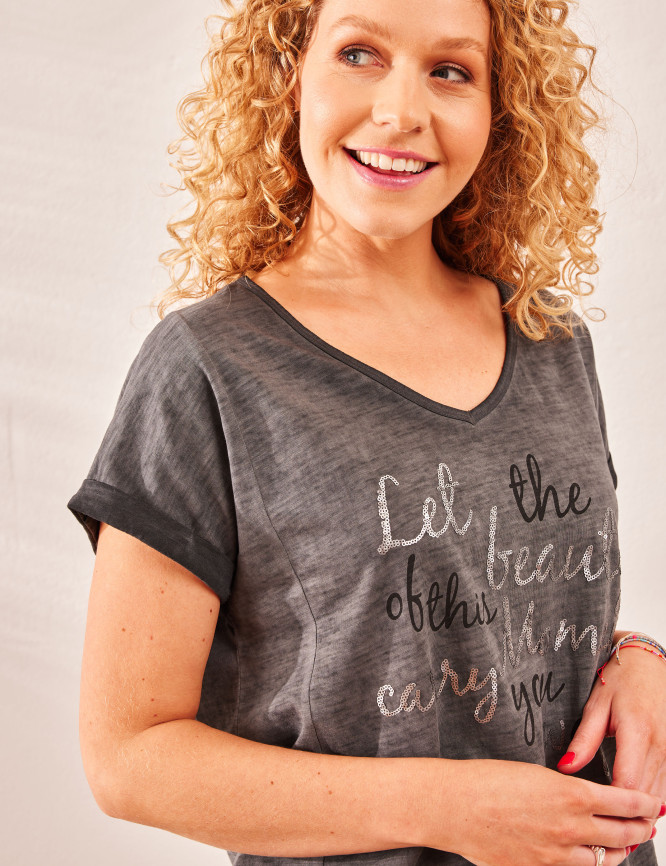 Laid Goods Back View