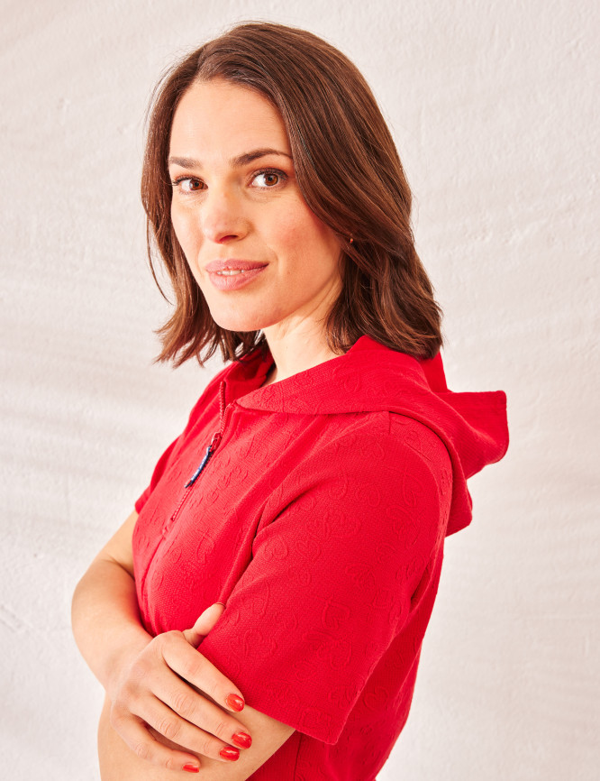 Laid Goods Back View