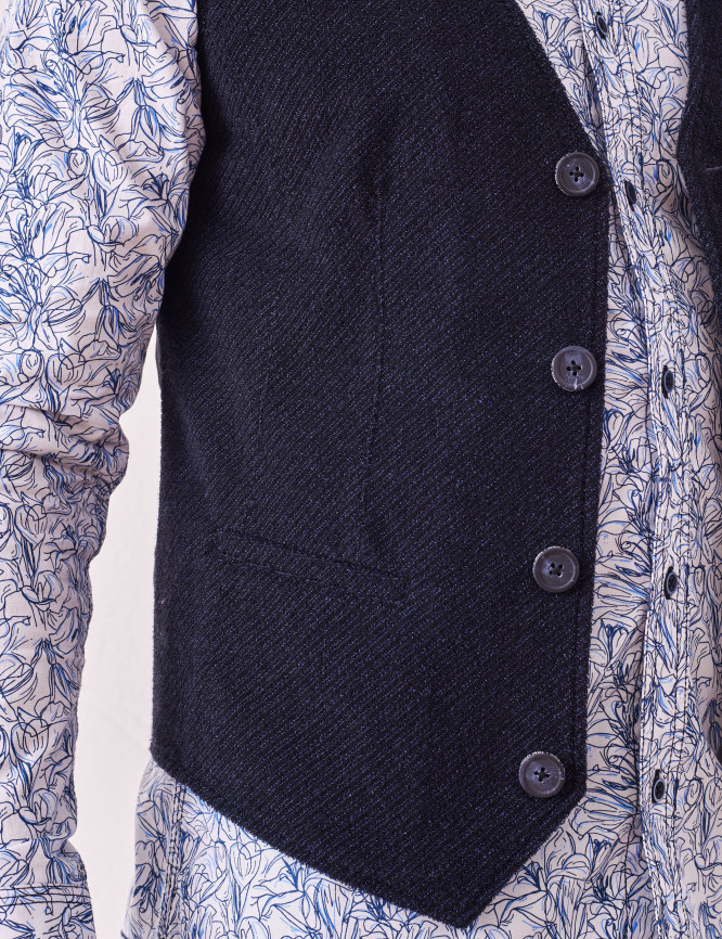 Laid Goods Back View