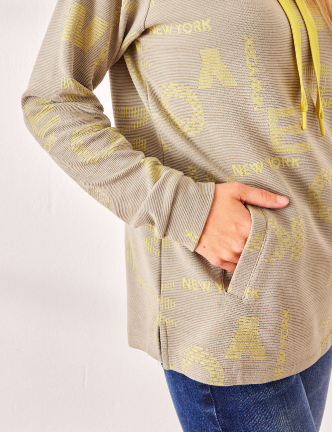 Laid Goods Back View