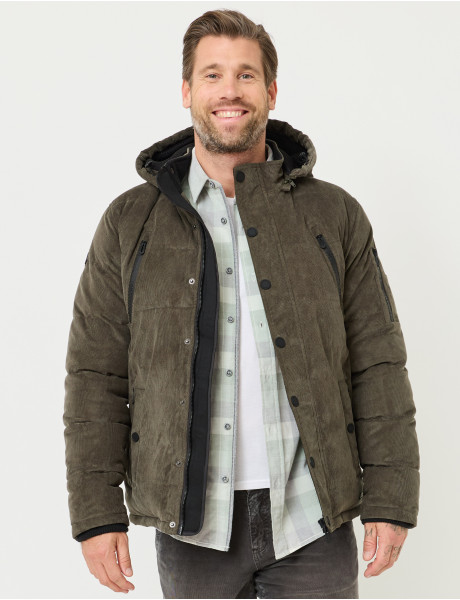 Da avere assolutamente: parka effetto velluto a coste